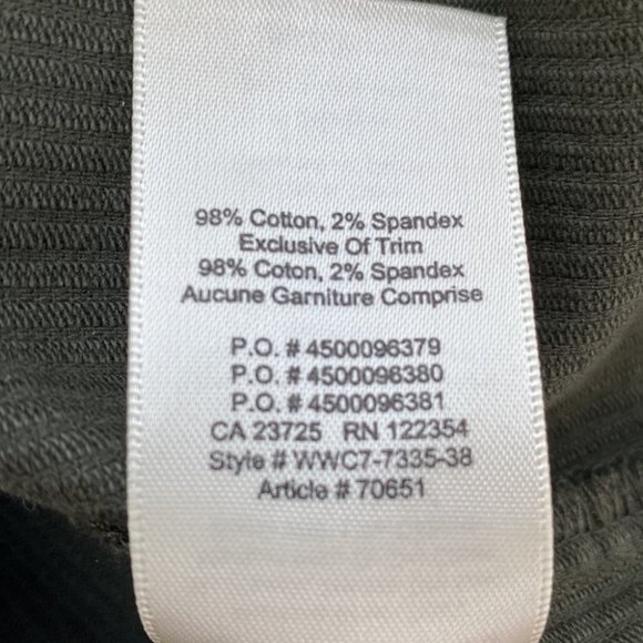 Aritzia Wilfred Free Olive Green Corduroy Mini Skirt Size 0 - Picture 9 of 9